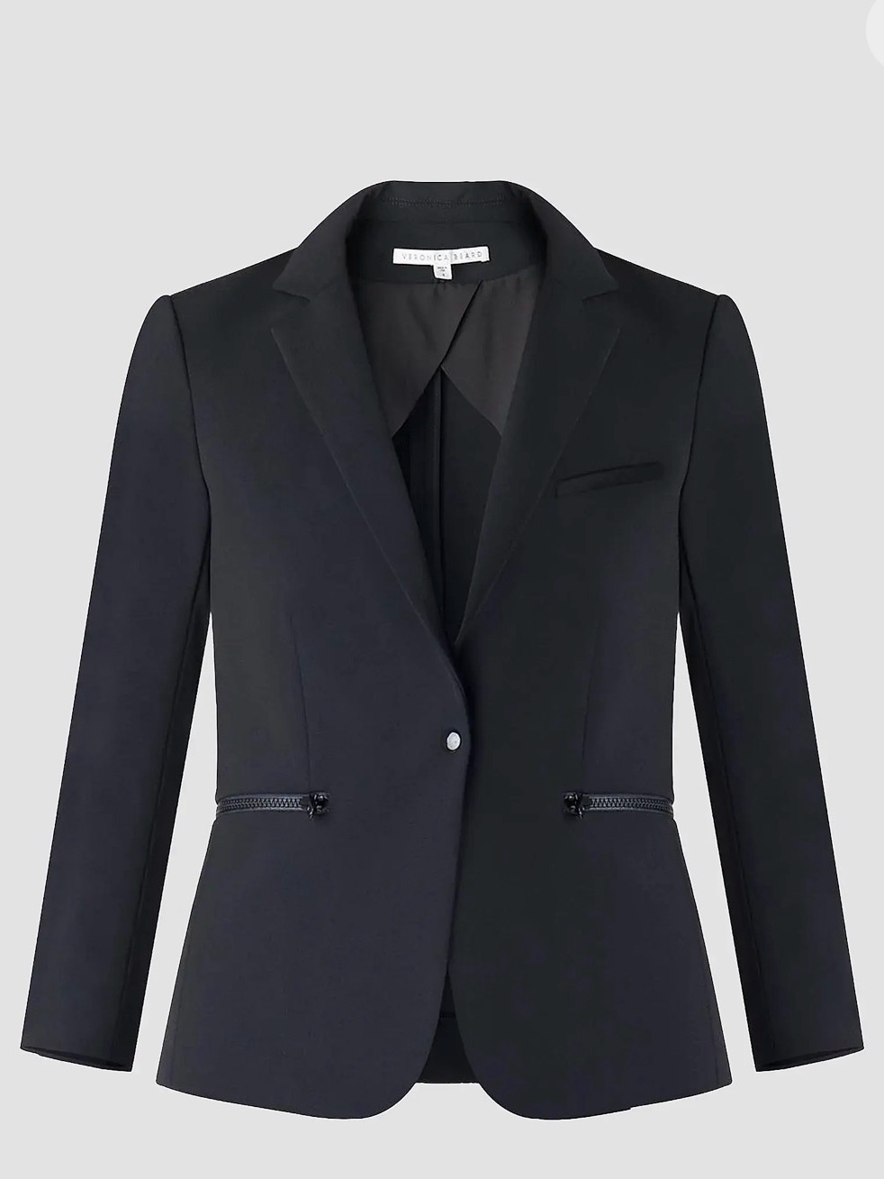 Veronica Beard Scuba Dark Navy Dickey Jacket